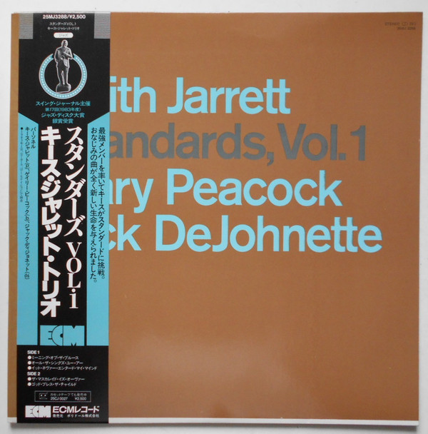 Keith Jarrett , Gary Peacock , Jack DeJohnette - Standards, Vol. 1 | ECM Records (25MJ 3288)