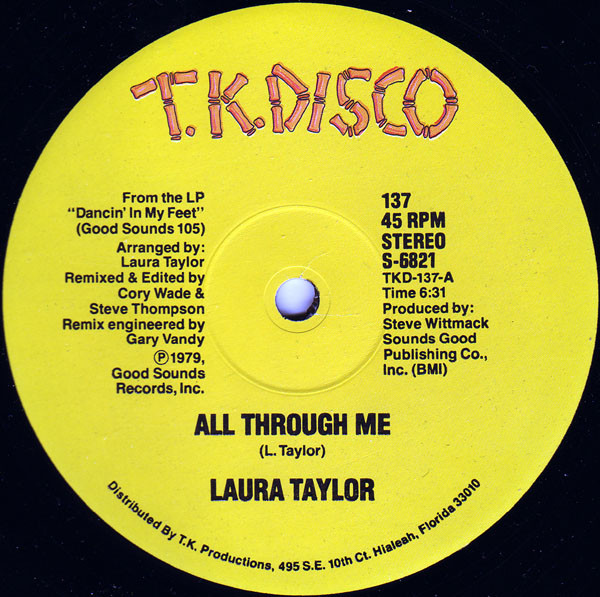 Laura Taylor - All Through Me | T.K. Disco (137) - main