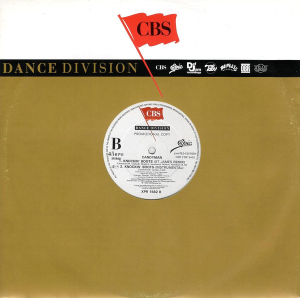 Candyman - Knockin' Boots | CBS Dance Division (XPR 1582) - 2