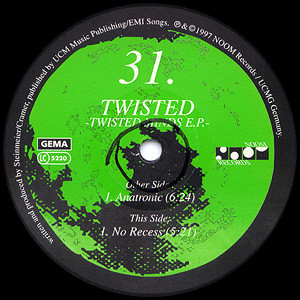 Twisted - Twisted Minds E.P. | Noom Records (NOOM 031-6)
