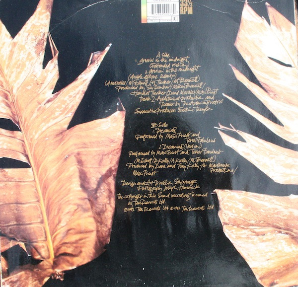 Maxi Priest - Groovin' In The Midnight | 10 Records (TENX 412) - 2