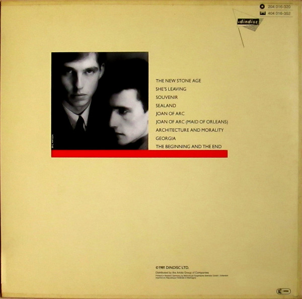 Orchestral Manoeuvres In The Dark - Architecture & Morality | Dindisc (204 016) - 2