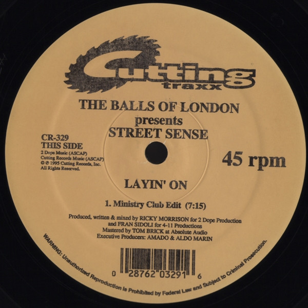 The Balls Of London - Street Sense | Cutting Traxx (CR-329) - 2