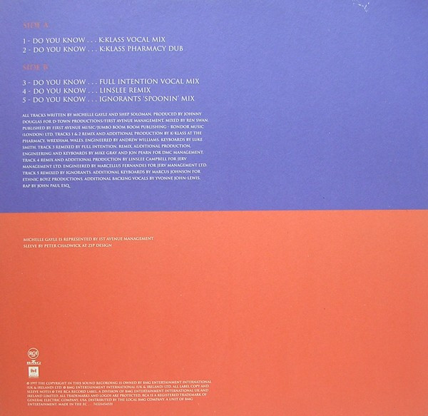 Michelle Gayle - Do You Know | RCA (74321454531) - 2