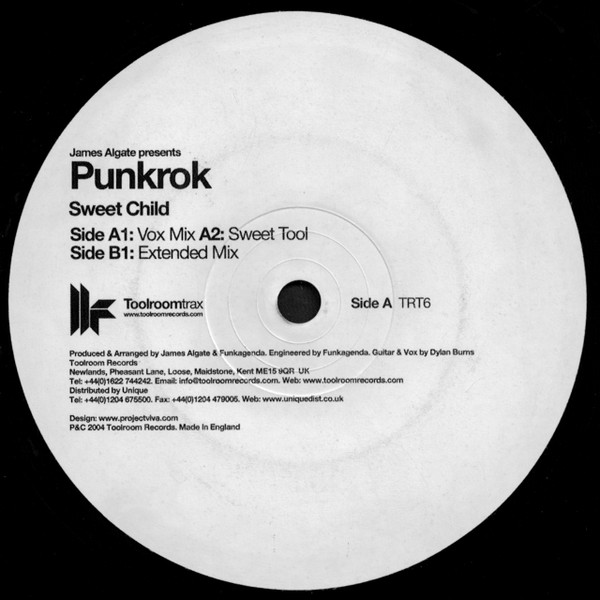 Punkrok - Sweet Child | Toolroom Trax (TRT6)