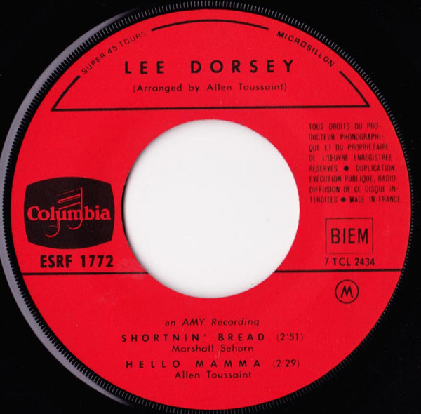 Lee Dorsey - Get Out Of My Life Woman | Columbia (ESRF 1772) - 3 Lee Dorsey - Get Out Of My Life Woman | Columbia (ESRF 1772) - 3