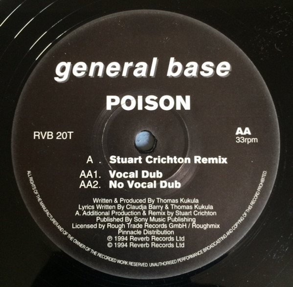 General Base - Poison | Reverb Records (RVB 20T)