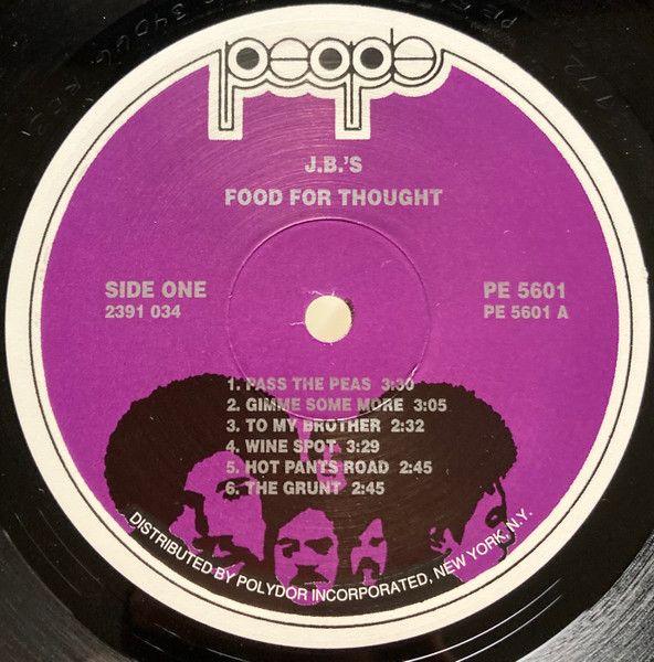 The J.B.'s - Food For Thought | People (PE 5601) - 3 The J.B.'s - Food For Thought | People (PE 5601) - 3