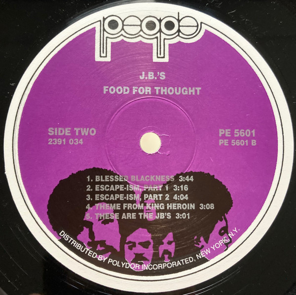 The J.B.'s - Food For Thought | People (PE 5601) - 4 The J.B.'s - Food For Thought | People (PE 5601) - 4