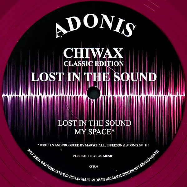 Gentry Ice / Adonis - Do You Wanna Jack / Lost In The Sound | Chiwax Classic Edition (CCE030)