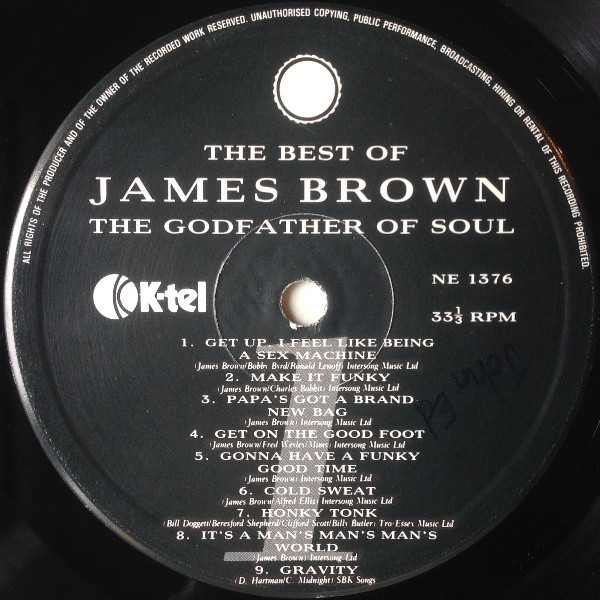James Brown - The Best Of James Brown | K-Tel (NE 1376) - 3 James Brown - The Best Of James Brown | K-Tel (NE 1376) - 3