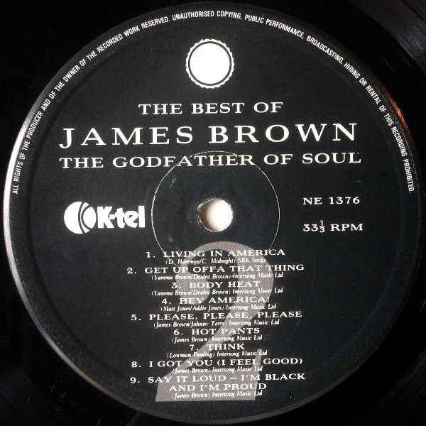 James Brown - The Best Of James Brown | K-Tel (NE 1376) - 4 James Brown - The Best Of James Brown | K-Tel (NE 1376) - 4