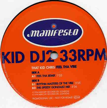 That Kid Chris - Feel Tha Vibe | Manifesto (KID DJ2)