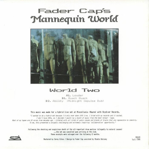 Fader Cap - World Two | Straight 2 it recordings (S2i03) - 2