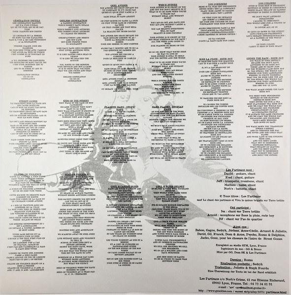 Les Partisans - Les Partisans | Teenage Rebel Records (TR 071) - 3