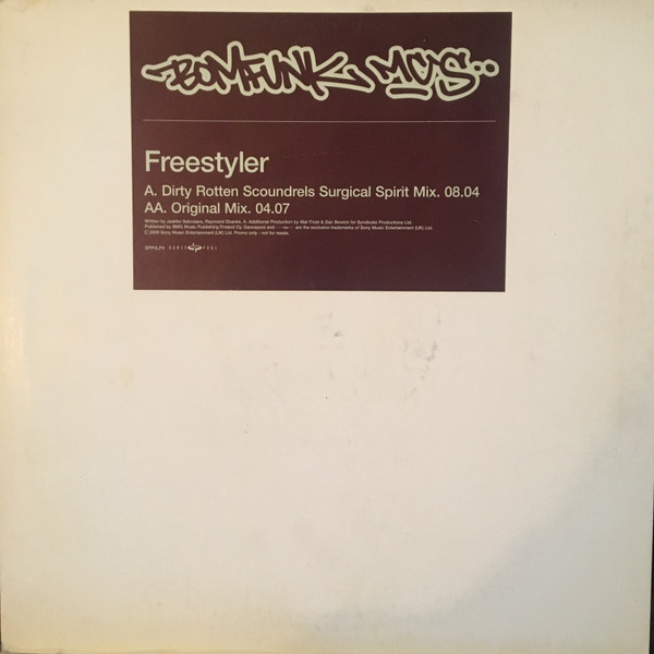 Bomfunk MC's - Freestyler | Dance Pool (DPP2LPX)