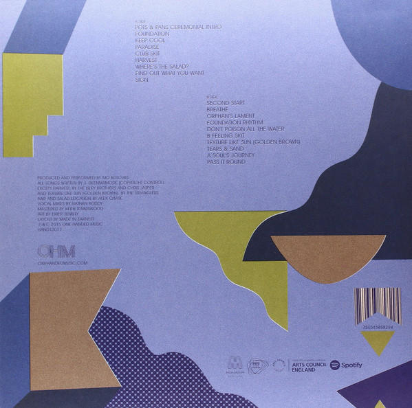 Mo Kolours - Texture Like Sun | One-Handed Music (HAND12017LP) - 2