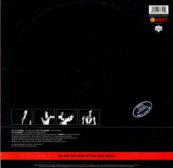 East 17 - It's Alright | London Records (857 379.1) - 2