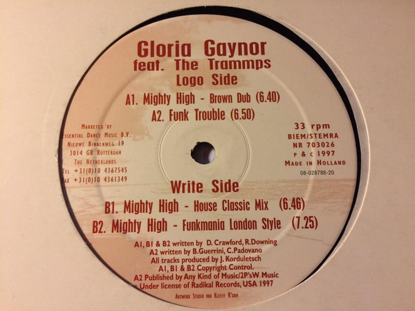 Gloria Gaynor and The Trammps - The Mighty High | Natural Records (NR 703026) - main Gloria Gaynor and The Trammps - The Mighty High | Natural Records (NR 703026) - main