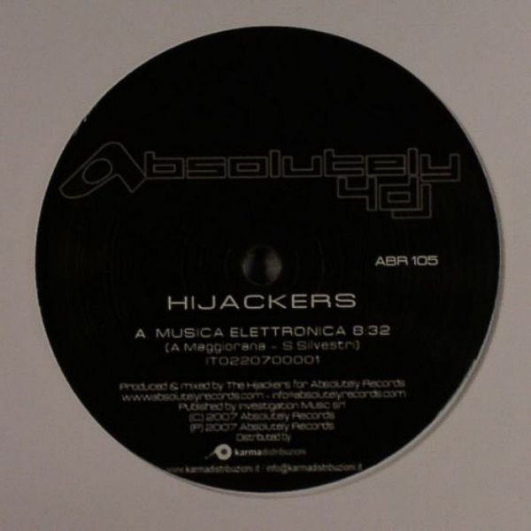 Hijackers - Musica Elettronica | Absolutely Records (ABR 105)