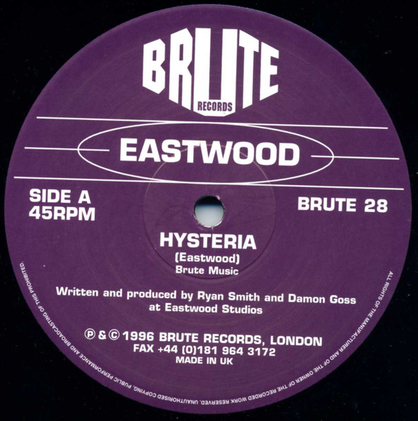 Eastwood - Eastwood EP | Brute Records (BRUTE 28)