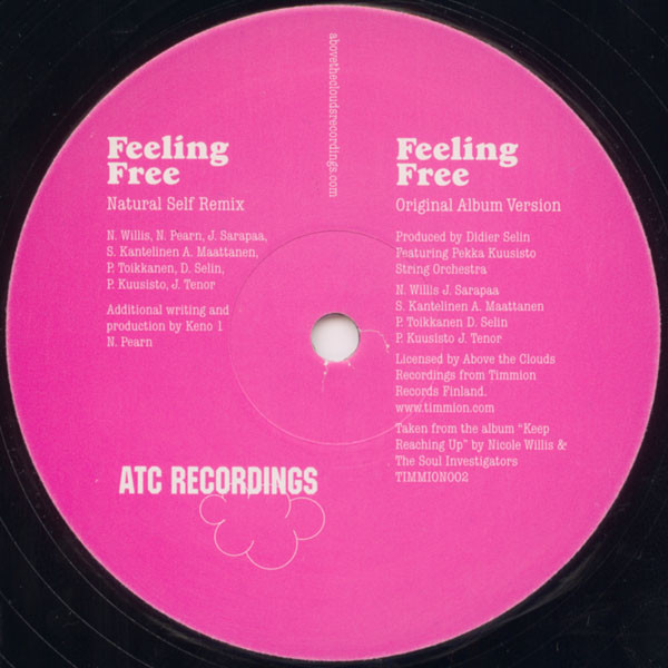 Nicole Willis & The Soul Investigators - Feeling Free (Remixes) (Part 1) | Above The Clouds (ATC007) - 2 Nicole Willis & The Soul Investigators - Feeling Free (Remixes) (Part 1) | Above The Clouds (ATC007) - 2