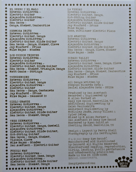 Hermanos Gutiérrez - El Bueno Y El Malo | Easy Eye Sound (EES-027) - 4 Hermanos Gutiérrez - El Bueno Y El Malo | Easy Eye Sound (EES-027) - 4