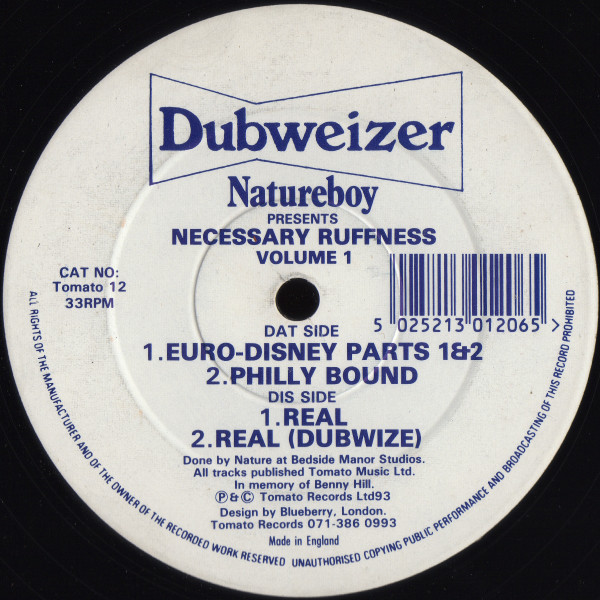 Nature Boy - Necessary Ruffness Volume 1 | Tomato Records (Tomato 12)
