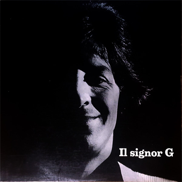 Giorgio Gaber - Il Signor G | Carosello (SCLP 23004/5)