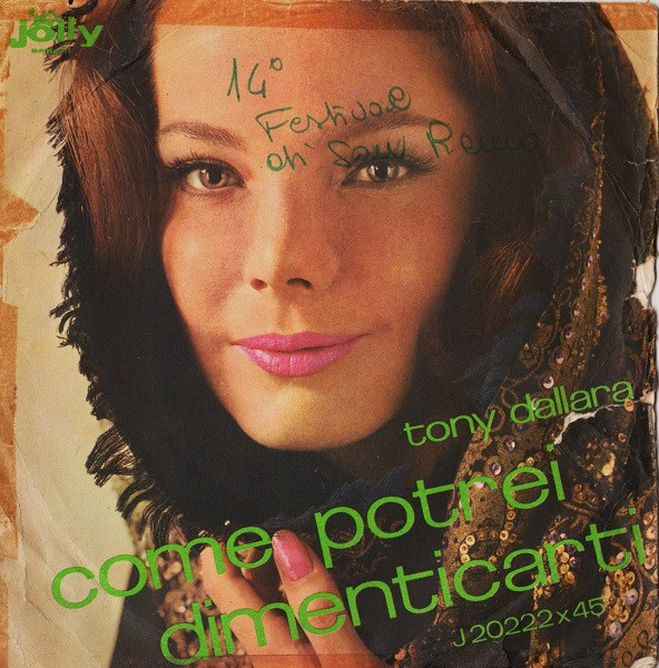 Tony Dallara - Come Potrei Dimenticarti | Jolly Hi-Fi Records (J 20222x45)