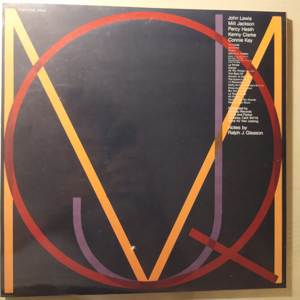 The Modern Jazz Quartet - Modern Jazz Quartet | Prestige (PRI 24005) - 3