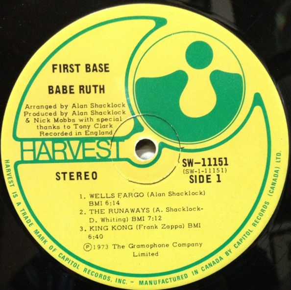 Babe Ruth - First Base | Harvest (SW-11151) - 3