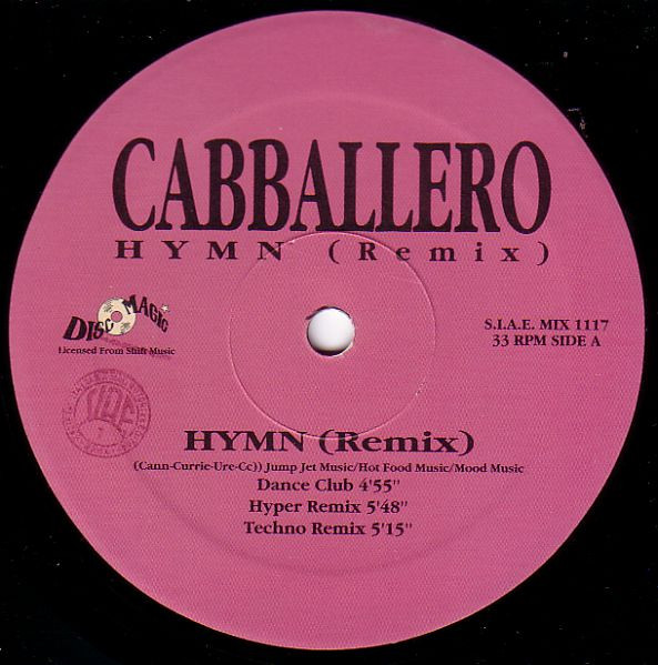 Cabballero - Hymn (Remix) | Discomagic Records (MIX 1117) - 3