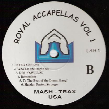Various - Royal Accapellas Vol 1 | Mash-Trax USA (LAH 1) - main