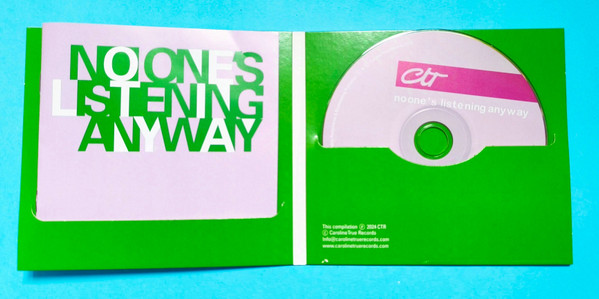 Various - No One's Listening Anyway (UK DIY Post-Punk & Dubs 1980-1984 (Volume 1)) | Caroline True Records (CTRUE31CD) - 3