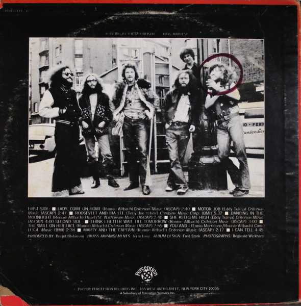 King Harvest - Dancing In The Moonlight | Perception Records (PLP 36) - 2