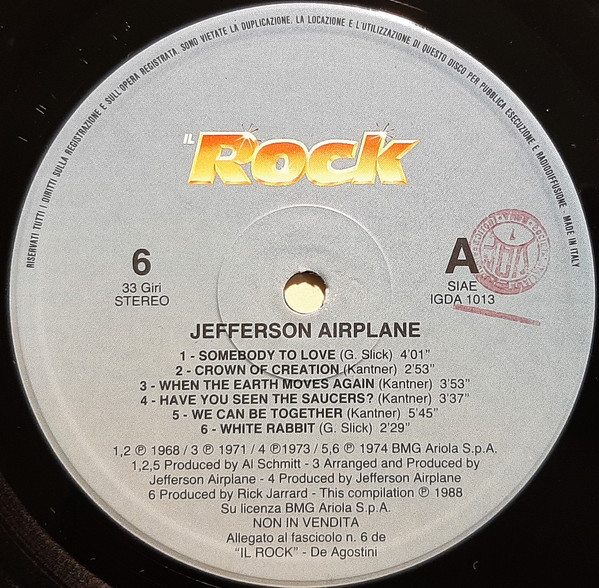 Jefferson Airplane - Jefferson Airplane | DeAgostini (IGDA 1013)