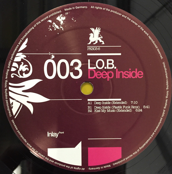 L.O.B. - Deep Inside | PinkStar Records (PKS003-6)
