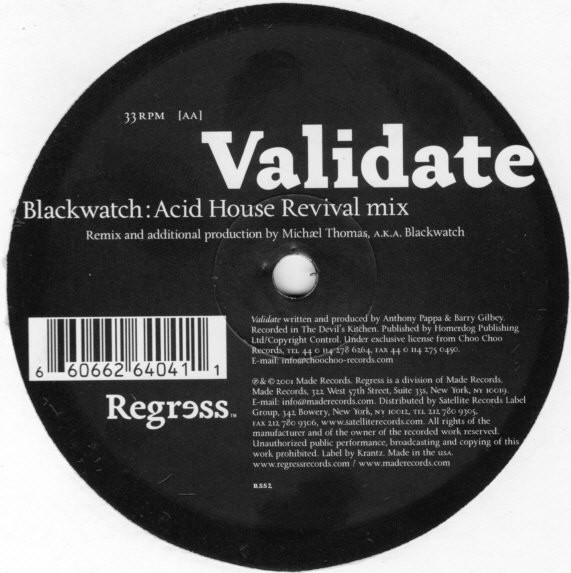 Pappa & Gilbey - Validate | Regress (RSS2) - 2