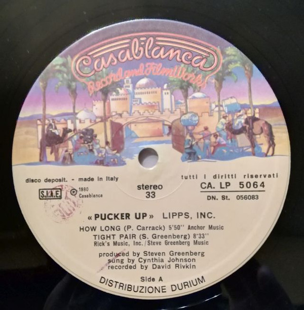 Lipps, Inc. - Pucker Up | Casablanca (CA. LP 5064)
