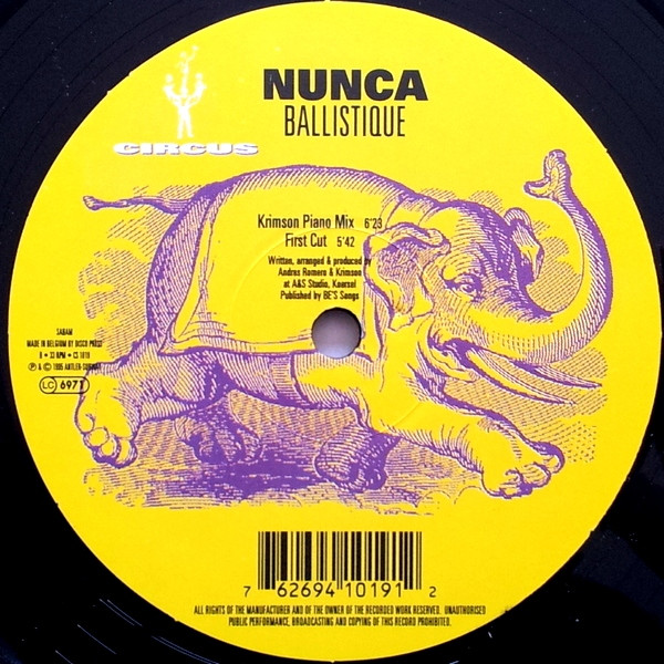 Nunca - Ballistique | Circus (CS 1019) - 2