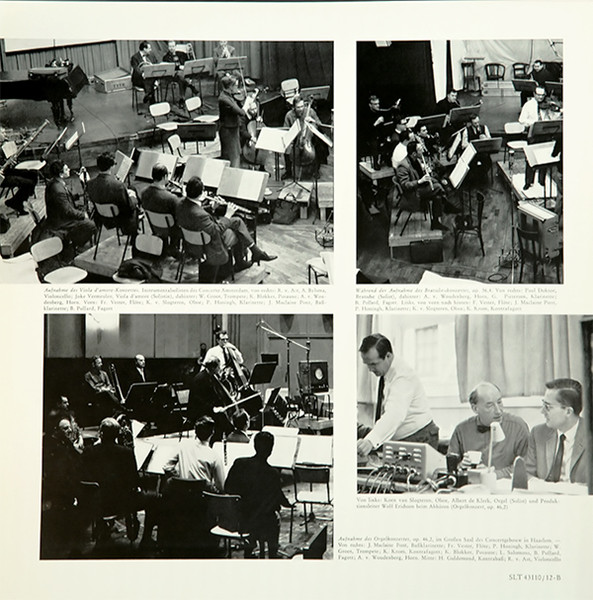 Paul Hindemith - Die 7 Kammermusiken - Die Sogenannten Brandenburgischen | Telefunken (SLT 43110/12-B) - 4