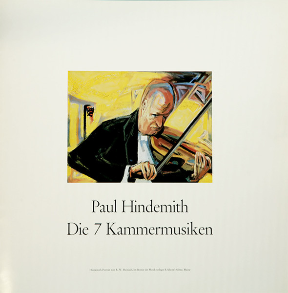 Paul Hindemith - Die 7 Kammermusiken - Die Sogenannten Brandenburgischen | Telefunken (SLT 43110/12-B) - 3
