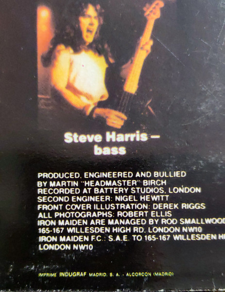 Iron Maiden - Killers = Asesinos | Odeon (10C 064-007450) - 3