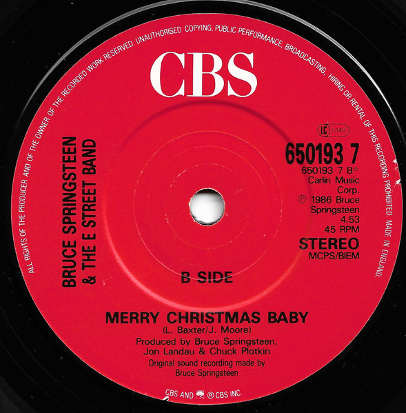 Bruce Springsteen & The E-Street Band - War | CBS (650193 7) - 4