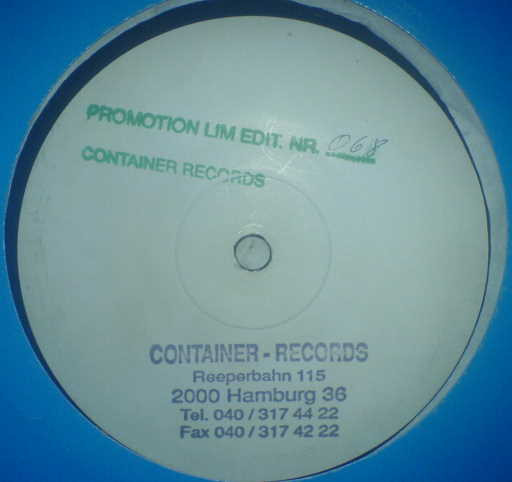 Gary D. - Oh Ja Bitte | Container Records Hamburg (CR 10)