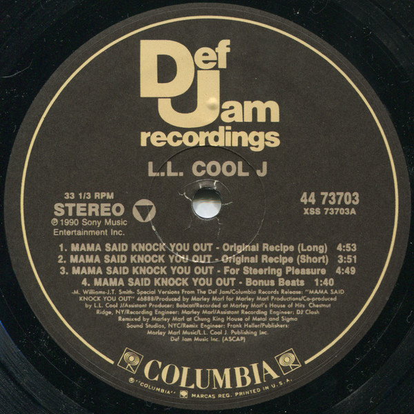 LL Cool J - Mama Said Knock You Out | Def Jam Recordings (44-73703) - 3