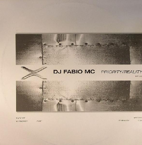 Fabio MC - Priority / Reality | BXR (BXR 1197) - main