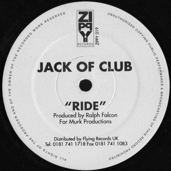Jack Of Club - Ride | Zippy (ZIPPY 019) - main