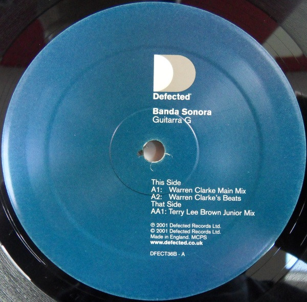 Banda Sonora - Guitarra G | Defected (DFECT36B)